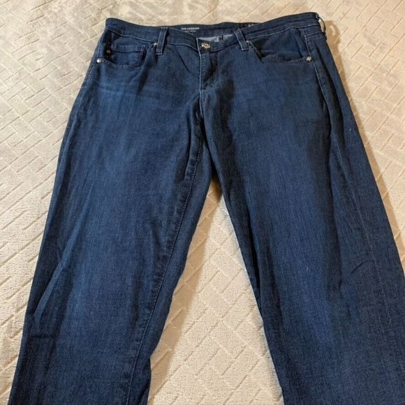 Adriano Goldschmied Womens 29 Denim Jeans Blue Skinny Legging Dark Wash Stretch - Picture 2 of 12